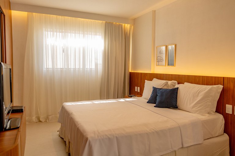 Apartamento Vista Parcial Mar #VipPraiaHotel