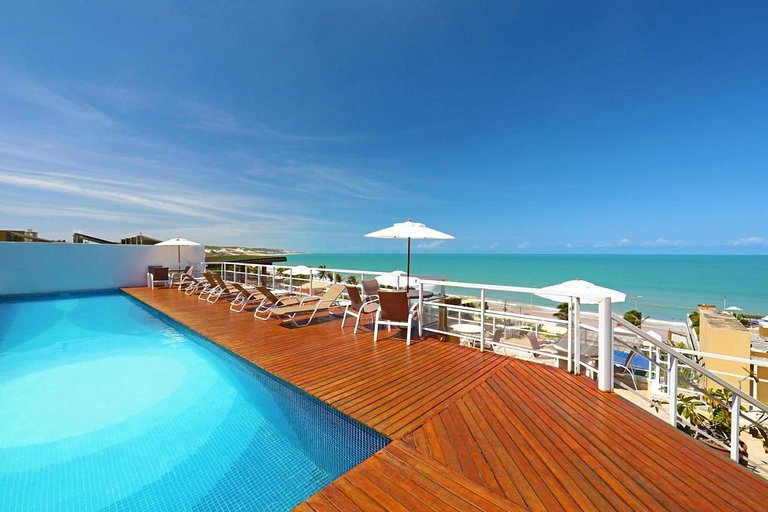 Apto 2 Suites com Jardim #Vip Praia