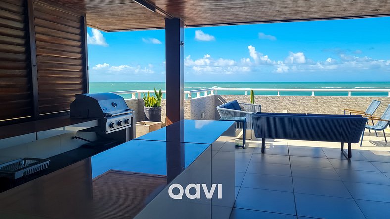 Cobertura de Luxo em Resort Beira Mar - Qavi