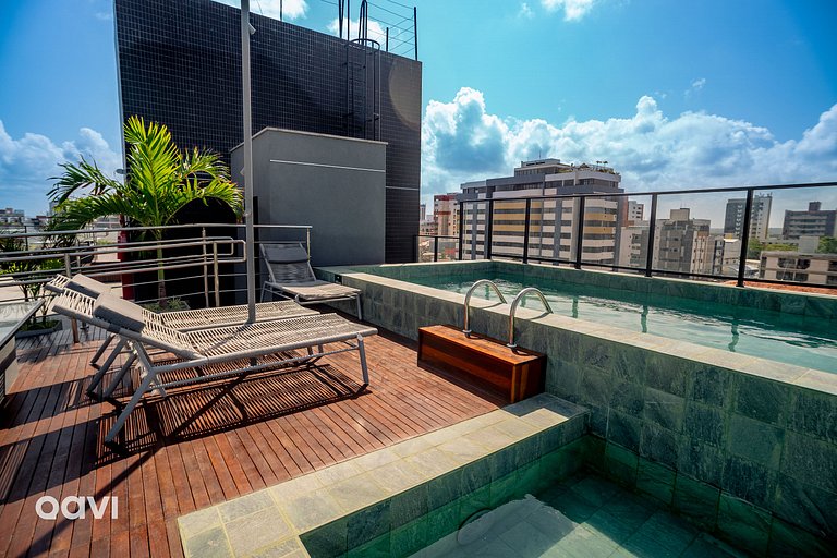 Flat Beira Mar no Intermares Sun Smart 303 - QAVI