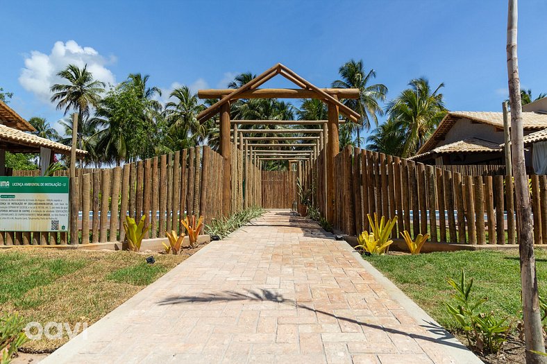 Nauan Villa no Recanto Uana em Milagres Bangalô 01