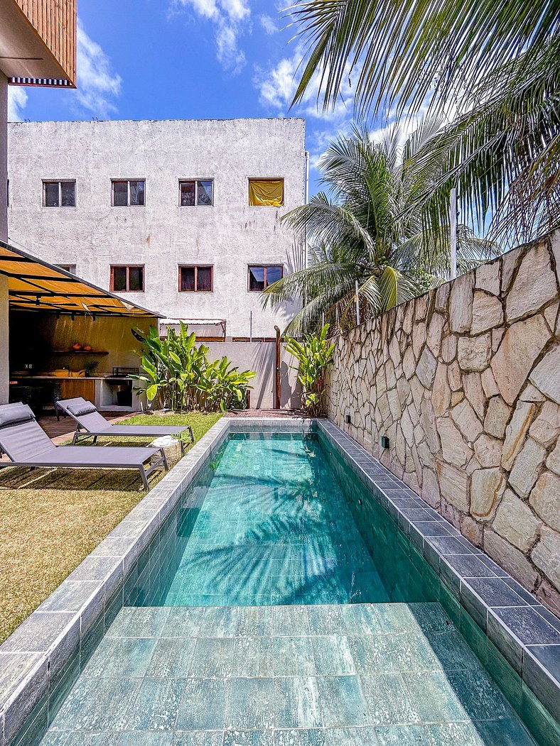 Qavi - Duplex com Piscina Privativa em Milagres