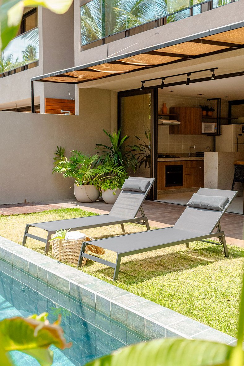 Qavi - Duplex com Piscina Privativa em Milagres