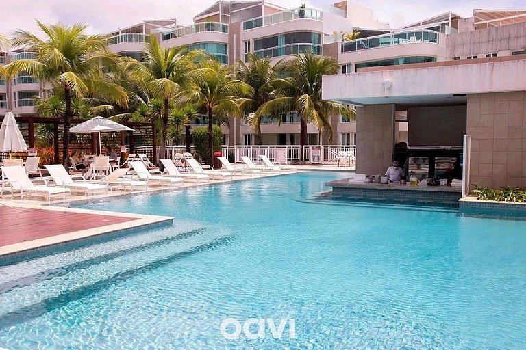 Qavi - Flat em Resort Beira Mar Cotovelo #InMare8