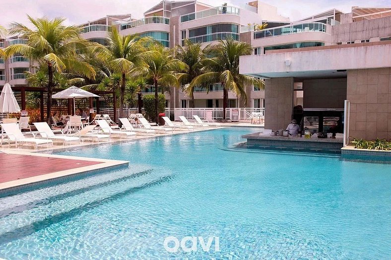 Qavi - Flat em Resort Beira Mar Cotovelo #InMare8