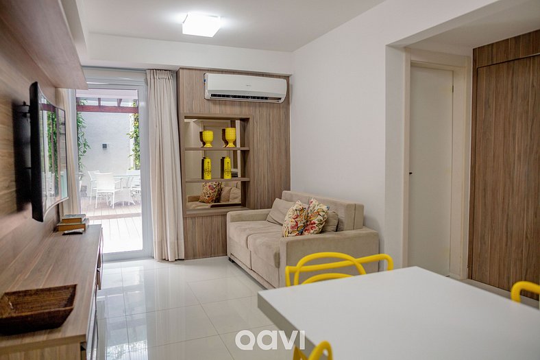 Qavi - Flat em Resort Beira Mar Cotovelo #InMare8