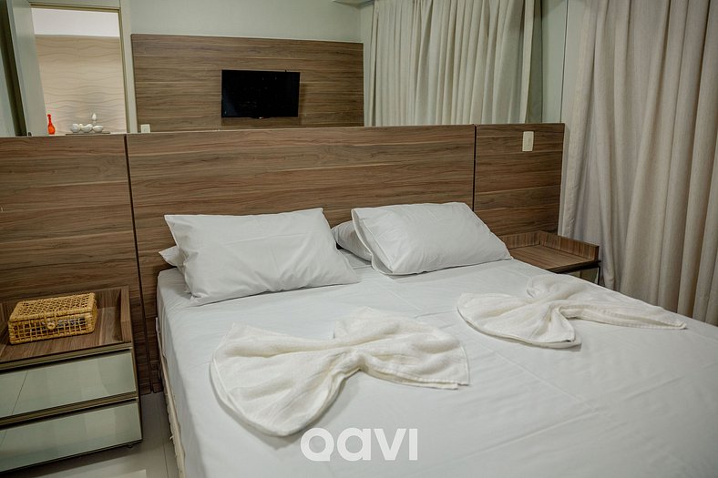 Qavi - Flat em Resort Beira Mar Cotovelo #InMare8