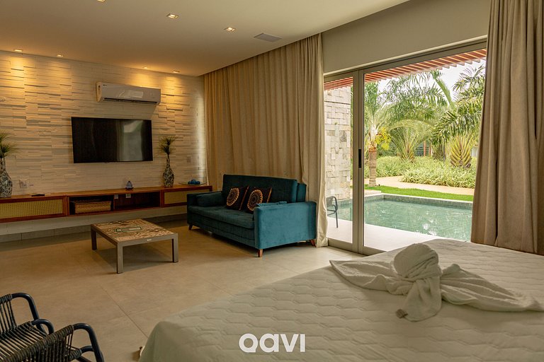 Qavi - Flat Luxuoso com piscina privativa #ÎledePipa