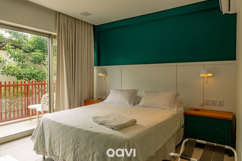 Qavi - Flat luxuoso com varanda #ÎledePipa